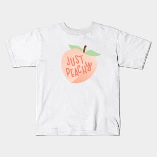 Just Peachy Kids T-Shirt